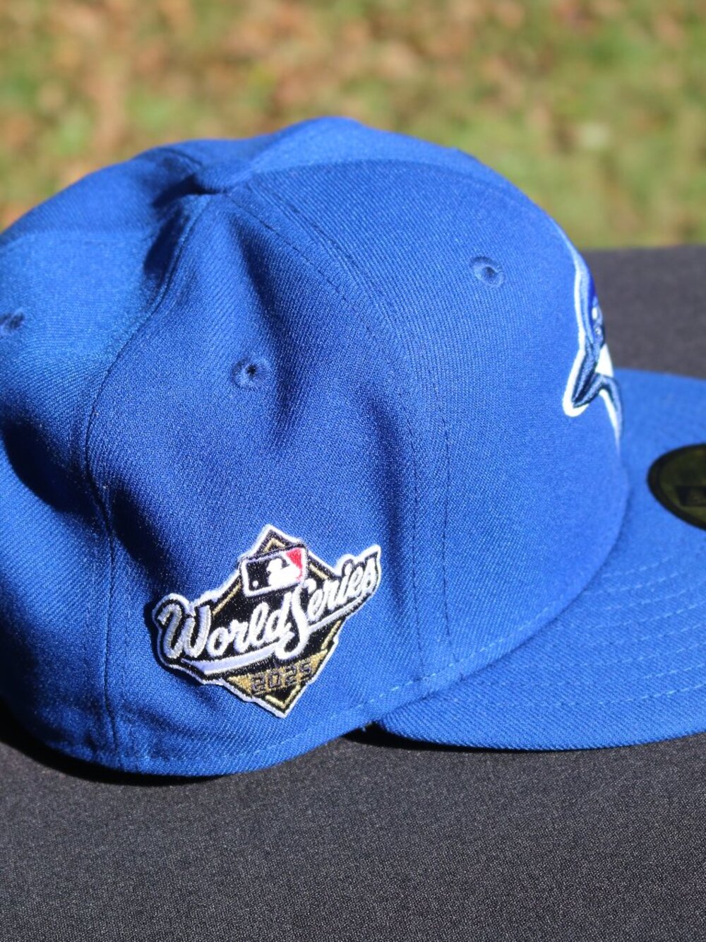 New Era 7 1/2 MLB Toronto Blue Jays Embroidered World Series 2025 Fitted Hat